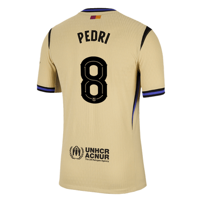 PEDRI #8 Barcelone Extérieur Maillot 2025/26 Authentique - UCL