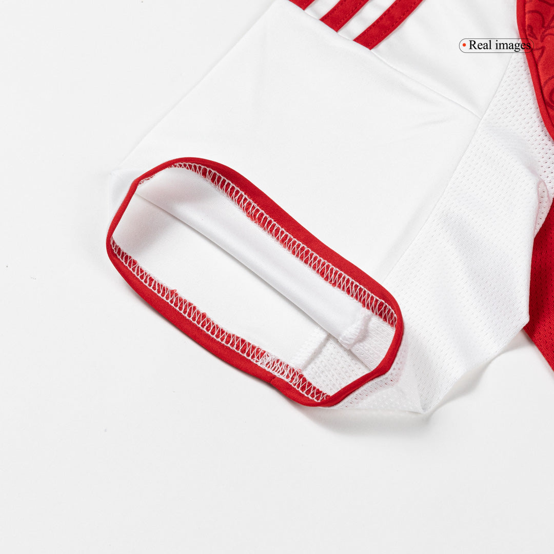 Arsenal Domicile Maillot Kit 2025/26 Rouge - Super