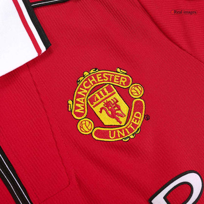 Retro Manchester United Domicile Maillot 98/00