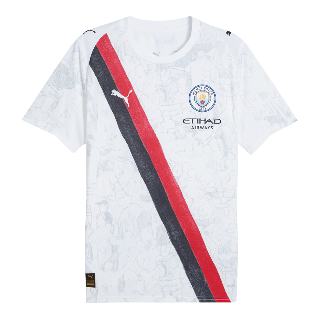 REIJNDERS #4 Manchester City Maillot 2025/26 Blanc - Club World Cup