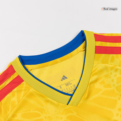 LUIS DÍAZ #7 Colombia Thuisshirt Wereldkampioenschap 2026 Geel