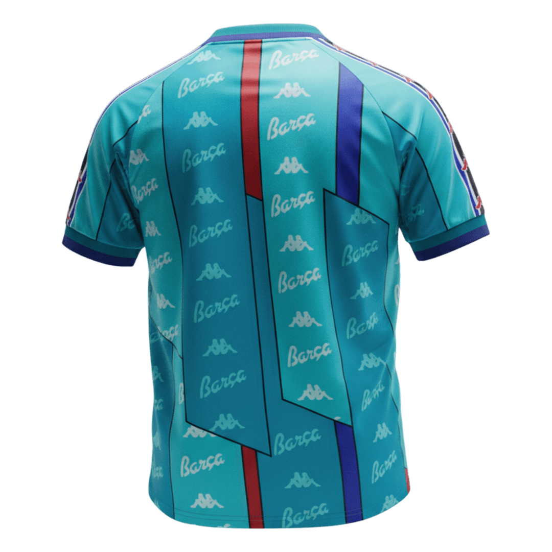 Retro Barcelone Extérieur Maillot 1996/97 Bleu