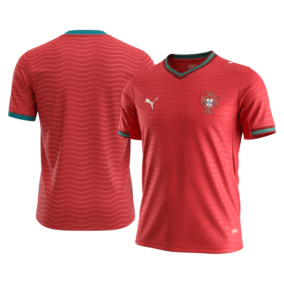 Portugal Thuis Thuisshirt Wereldbeker 2026 Rood