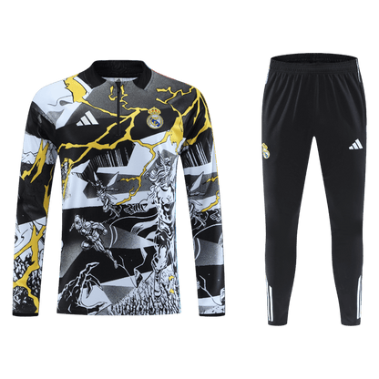 Real Madrid Sweatshirt Kit 2025/26 Junior Noir