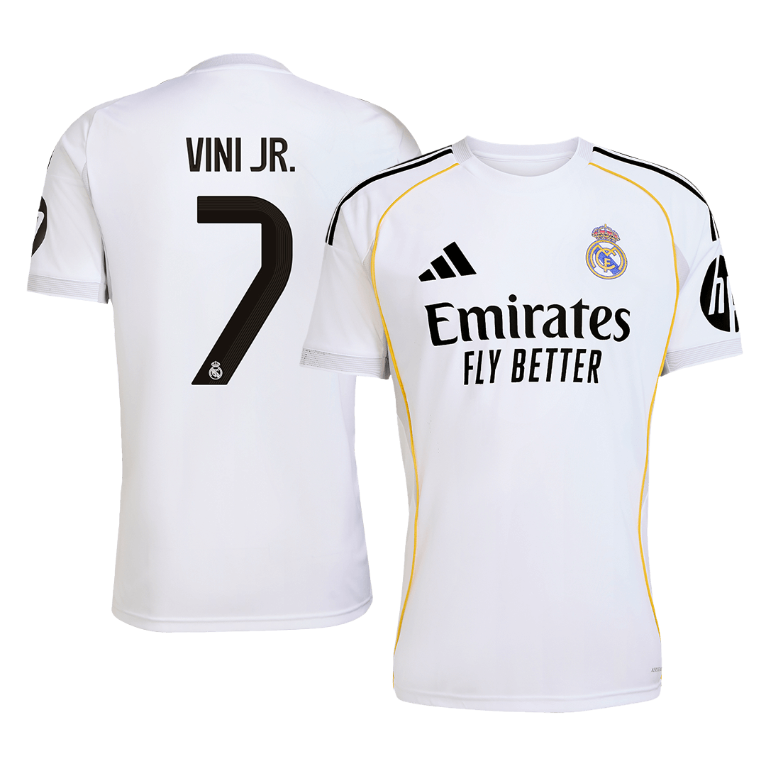 VINI JR. #7 Real Madrid Domicile Maillot 2025/26