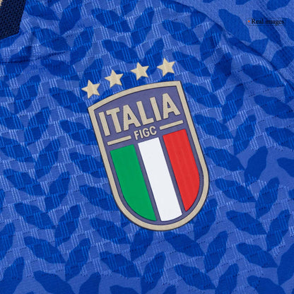 BASTONI #23 Italië Thuisshirt Wereldkampioenschap 2026 Blauw Speler