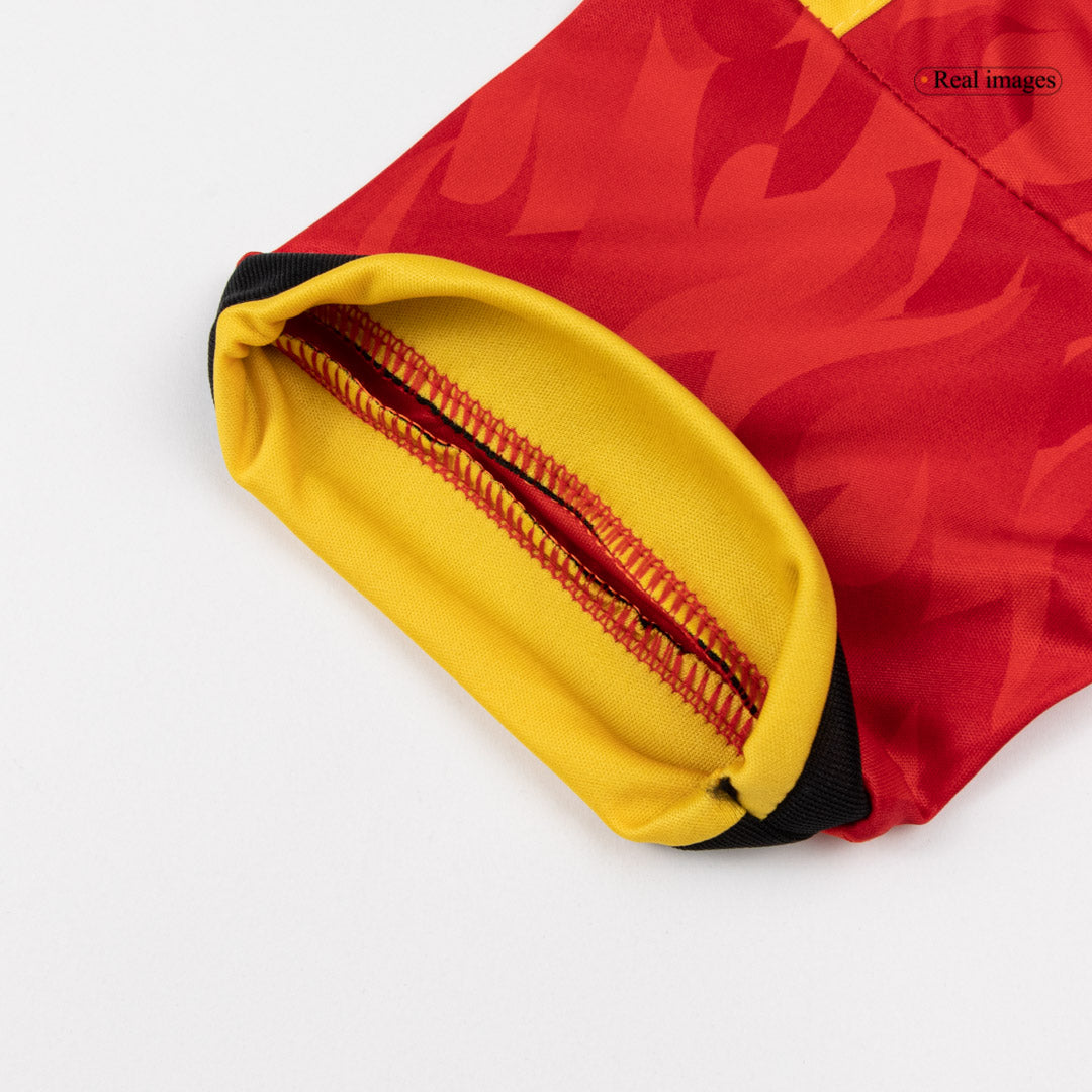 Belgique Domicile Maillot Kit - Coupe du Monde 2026 Junior Rouge