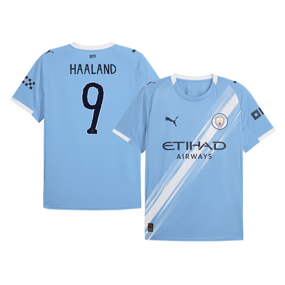 HAALAND #9 Manchester City Domicile Maillot 2025/26 - Club World Cup