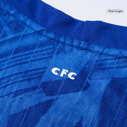NETO #7 Chelsea Thuisshirt 2025/26 Blauw Authentiek