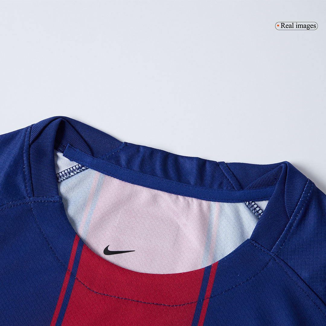 ROONY #28 Barcelone Domicile Maillot 2025/26 Rouge et Bleu - Super