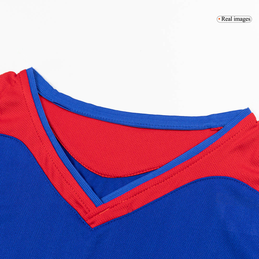 Retro Manchester United Extérieur Maillot 2005/06 Bleu