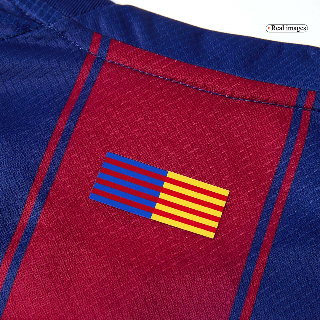 Barcelona Thuisshirt Kit 2025/26 Kind Rood en Blauw