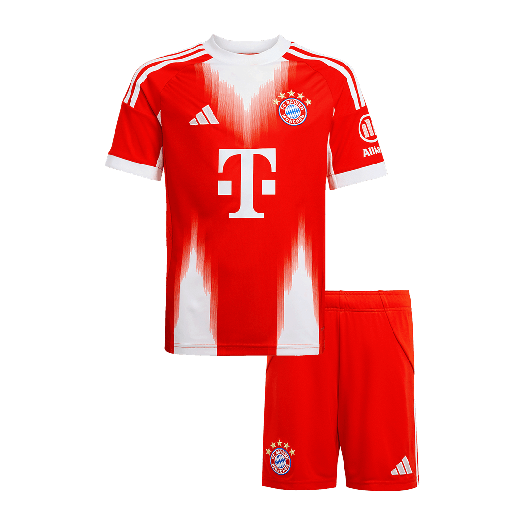 Munich Domicile Maillot Kit 2025/26 Junior Rouge