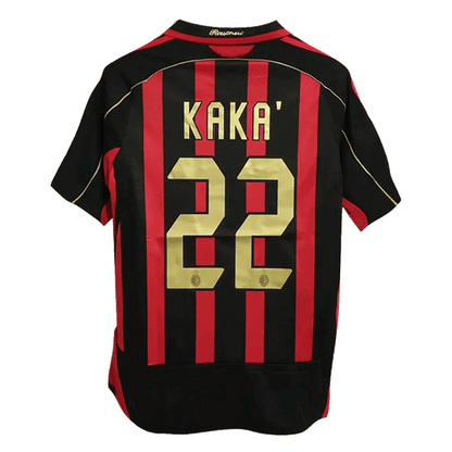 Retro KAKA' #22 Milan AC Domicile Maillot 2006/07
