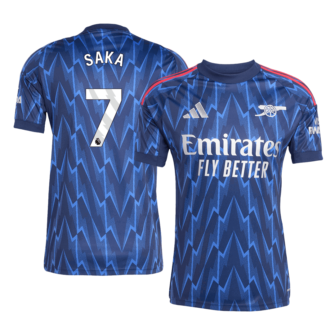 SAKA #7 Arsenal Extérieur Maillot 2025/26