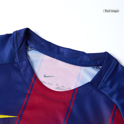 Barcelona Thuisshirt Kit 2025/26 Kind Rood en Blauw