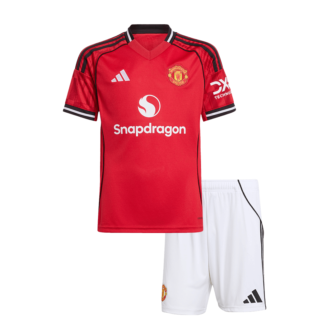 Manchester United Thuis Tenue 2025/26 Junior