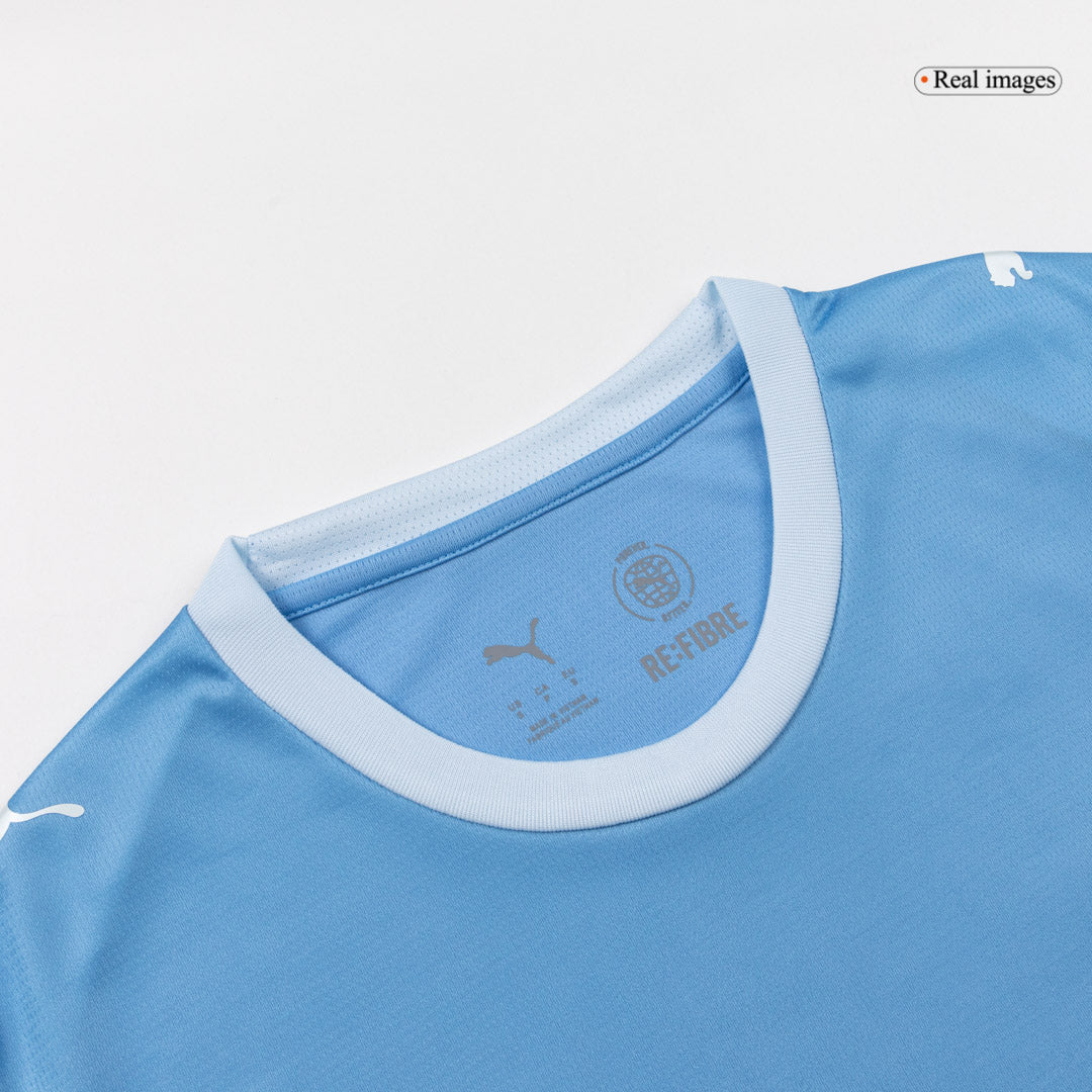 DOKU #11 Manchester City Domicile Maillot 2026/27 Bleu - UCL