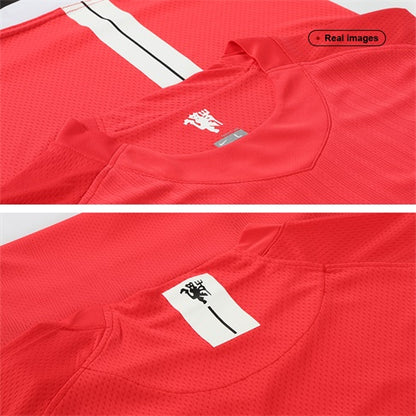 Retro Manchester United Domicile Maillot 2007/08
