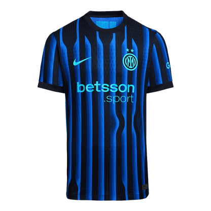 PAVARD #28 Inter Milan Thuisshirt 2025/26 Blauw&Zwart Authentiek