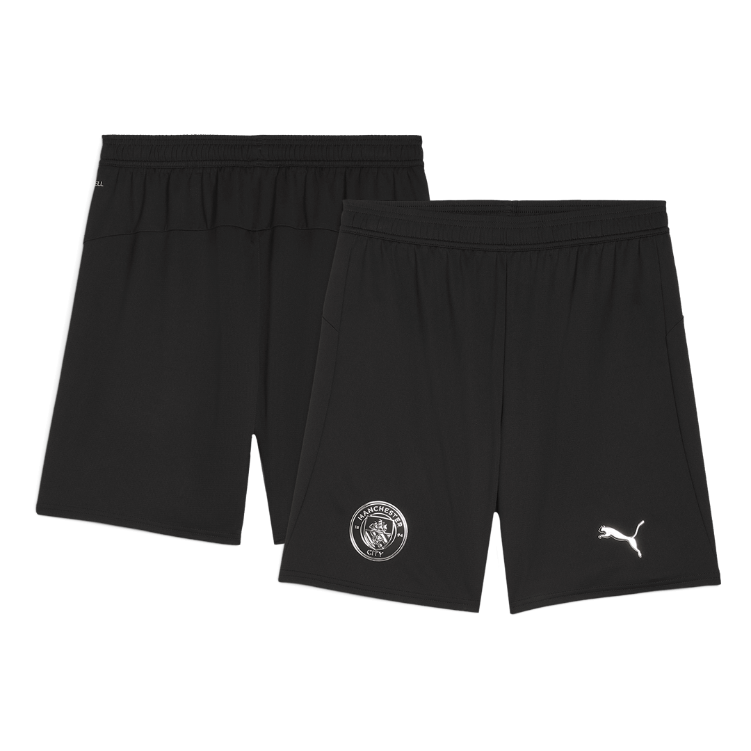 Manchester City Extérieur Short 2025/26 Noir