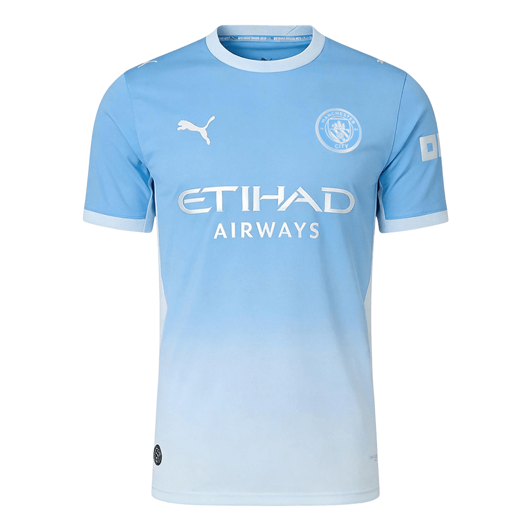 ENZO #17 Manchester City Domicile Maillot 2026/27 Bleu Joueur - UCL
