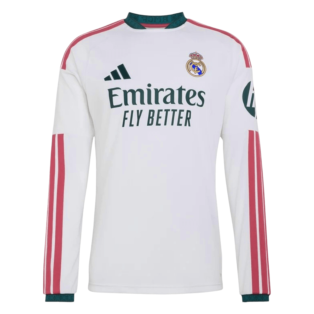 Real Madrid Domicile Maillot Manches Longues 2026/27 Blanc