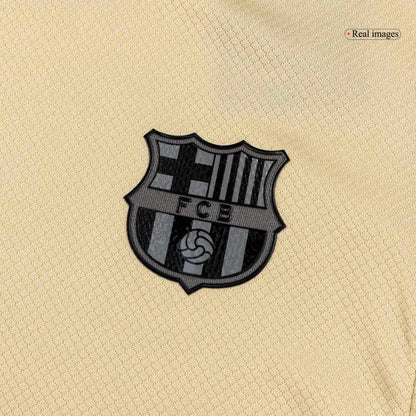 Barcelona Uit Thuisshirt Kit 2025/26 Junior Geel&Zwart