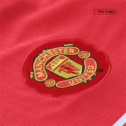 Retro Manchester United Domicile Maillot 2007/08