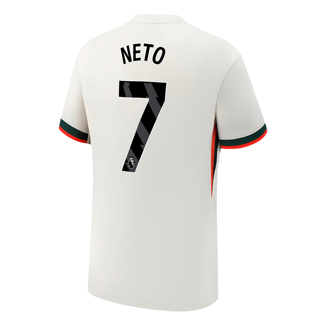 NETO #7 Chelsea Uitshirt 2025/26 Wit