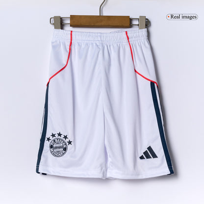 Munich Extérieur Maillot Kit 2025/26 Junior Blanc