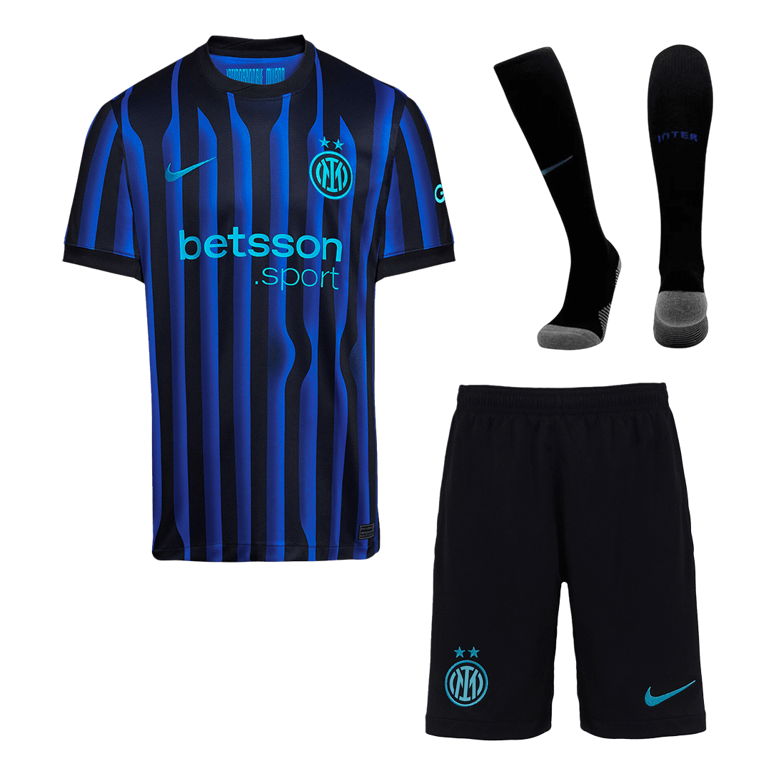 Inter Milan Domicile Maillot Kit 2025/26 Blue&Black