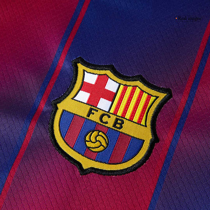 Barcelona Thuisshirt Kit 2025/26 Kind Rood en Blauw