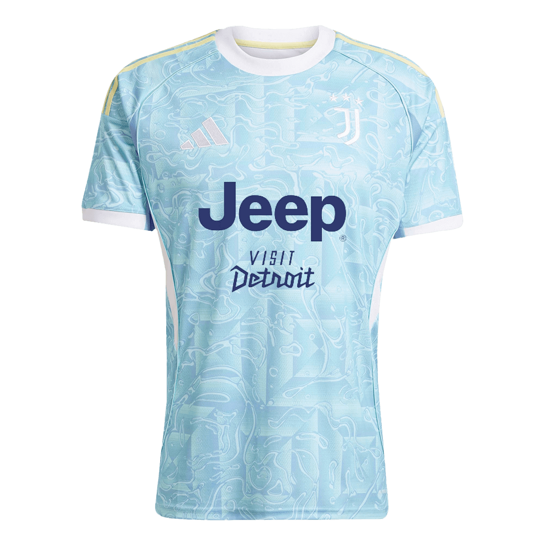 KALULU #15 Juventus Extérieur Maillot 2025/26 Bleu