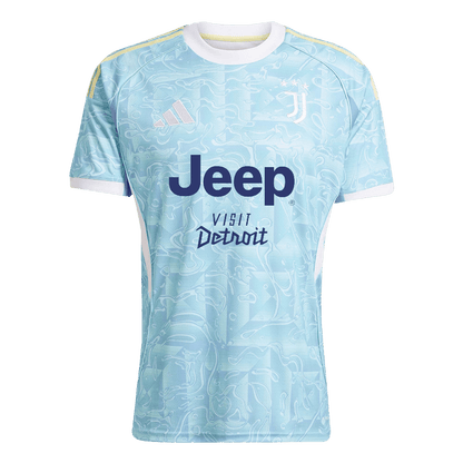 KALULU #15 Juventus Extérieur Maillot 2025/26 Bleu
