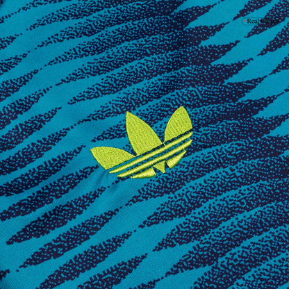 Colombie Extérieur Maillot Kit - Coupe du Monde 2026 Junior Bleu