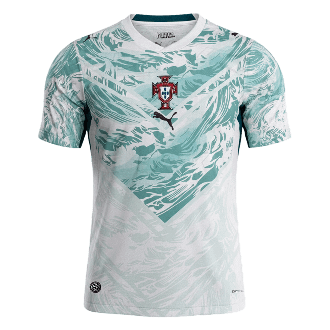 Portugal Extérieur Maillot Coupe du Monde 2026 White&Green
