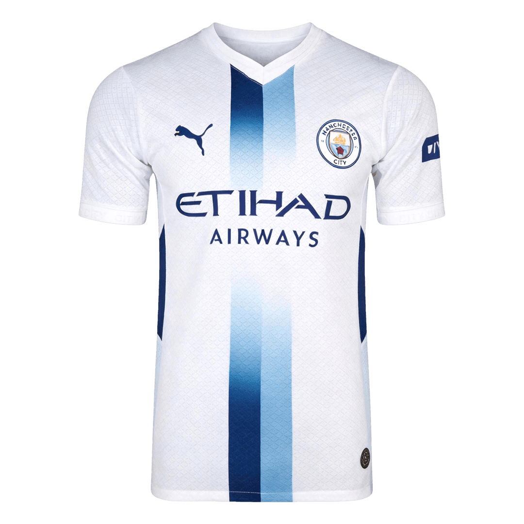 CHERKI #10 Manchester City Third Maillot 2026/27 Blanc Joueur - UCL