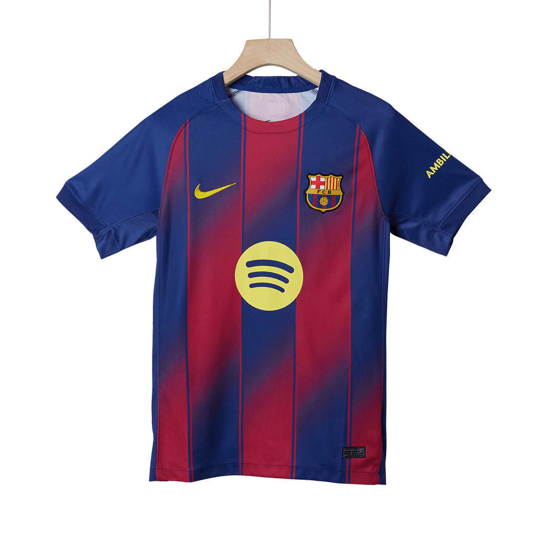 F.DE JONG #21 Barcelone Domicile Maillot 2025/26
