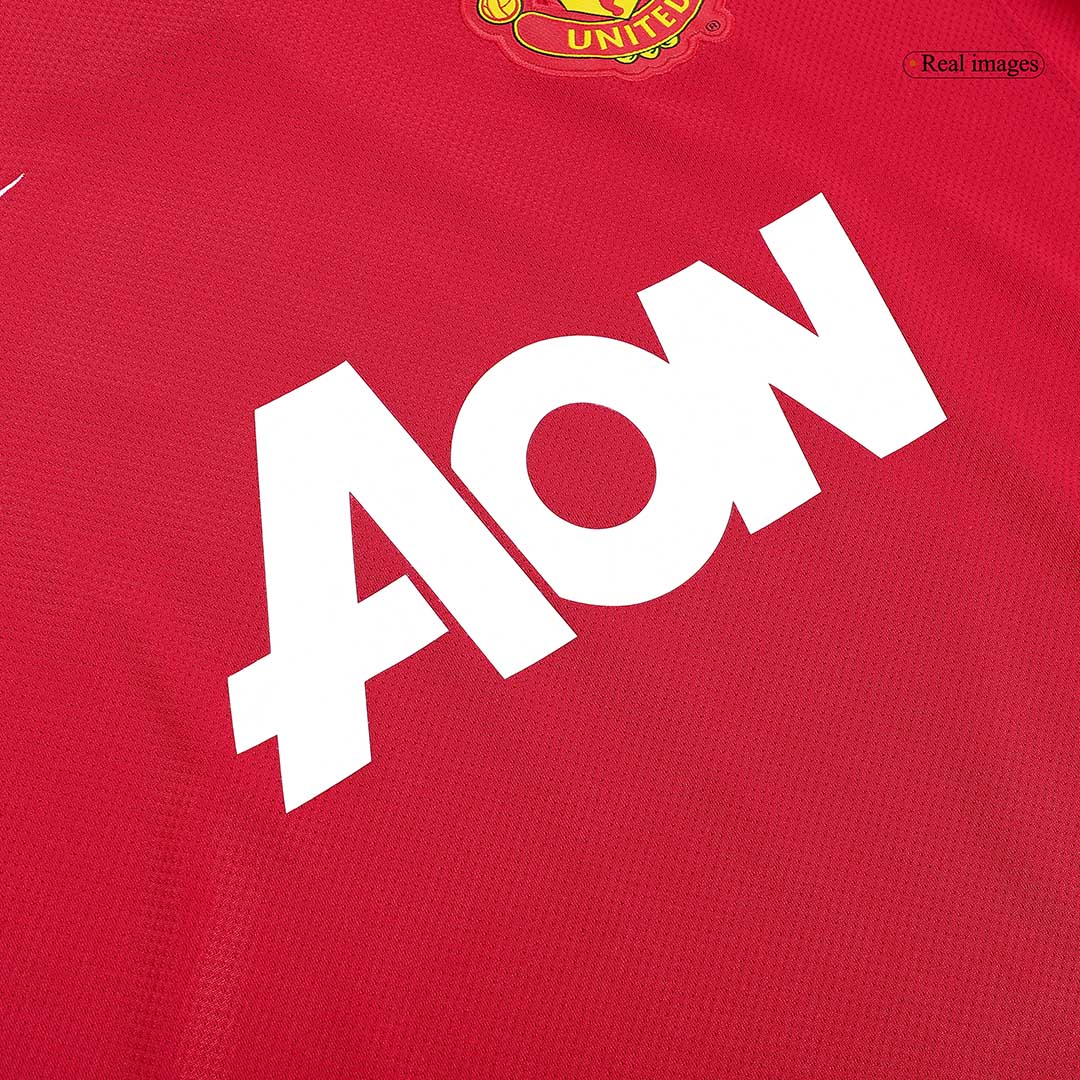 Retro Manchester United Domicile Maillot 2011/12