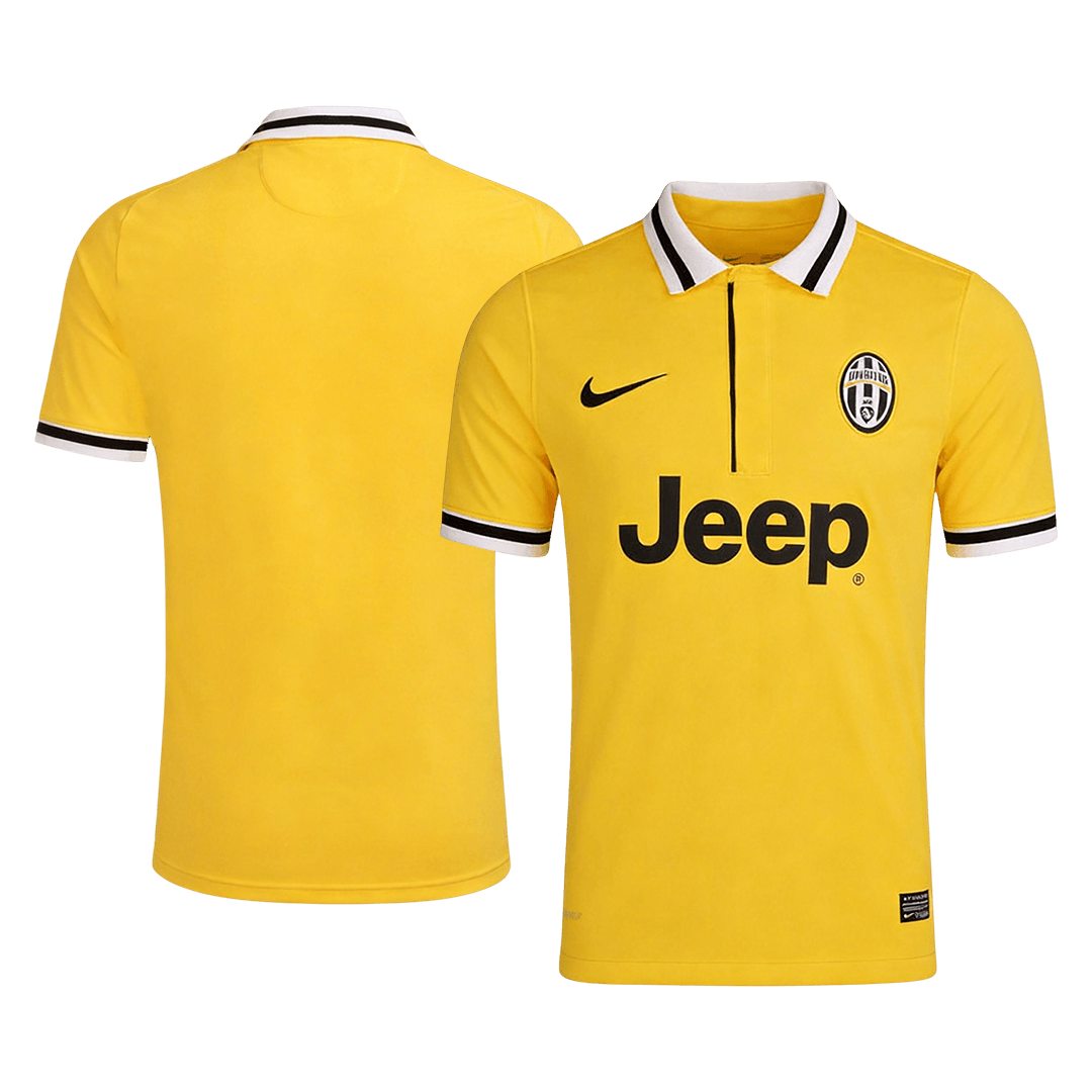 Retro Juventus Extérieur Maillot 2013/14 Jaune
