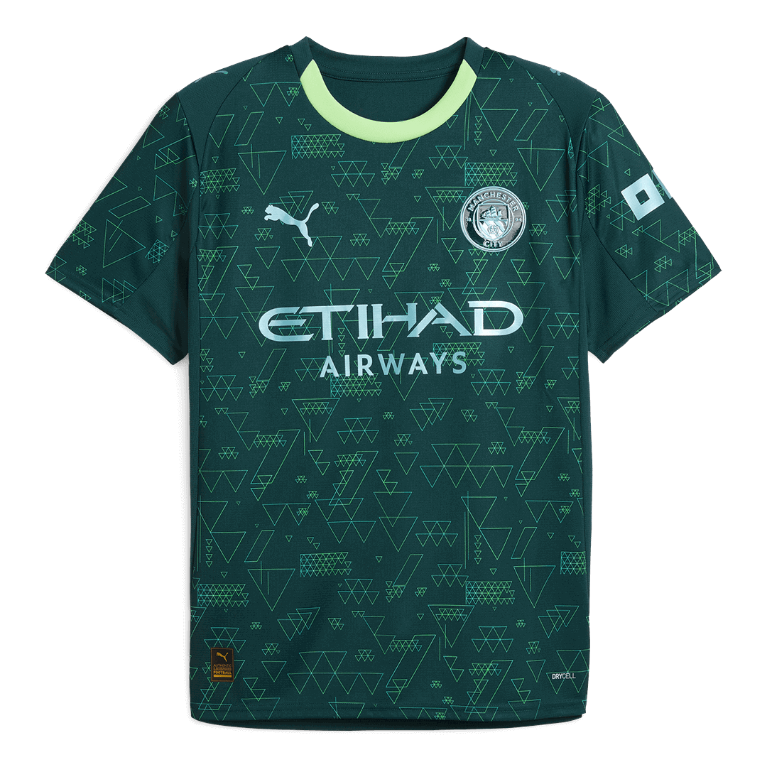 Manchester City Fourth Maillot Kit 2025/26 Vert