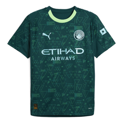 Manchester City Fourth Maillot Kit 2025/26 Vert