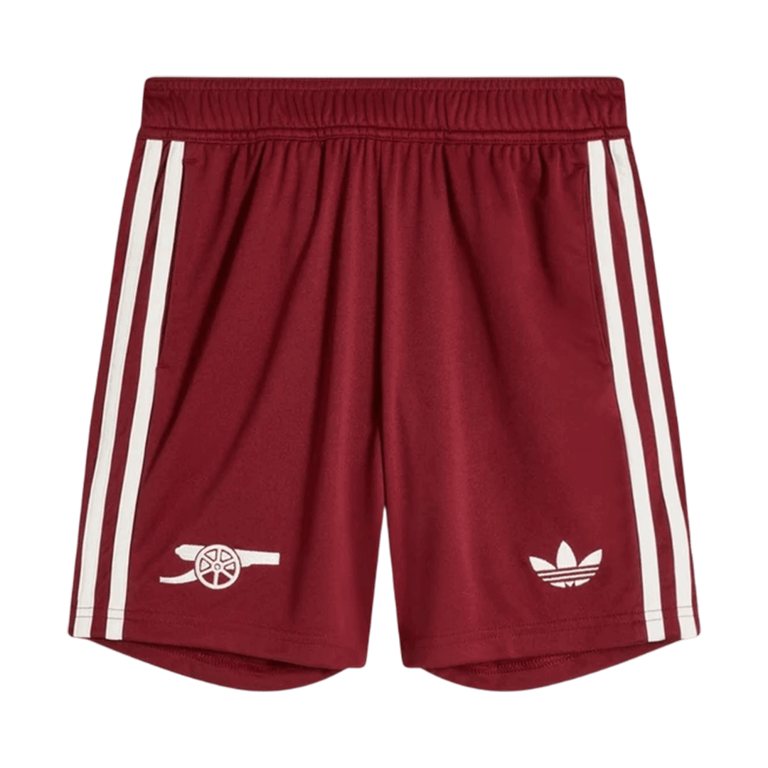 Arsenal Third Short 2025/26 Rouge