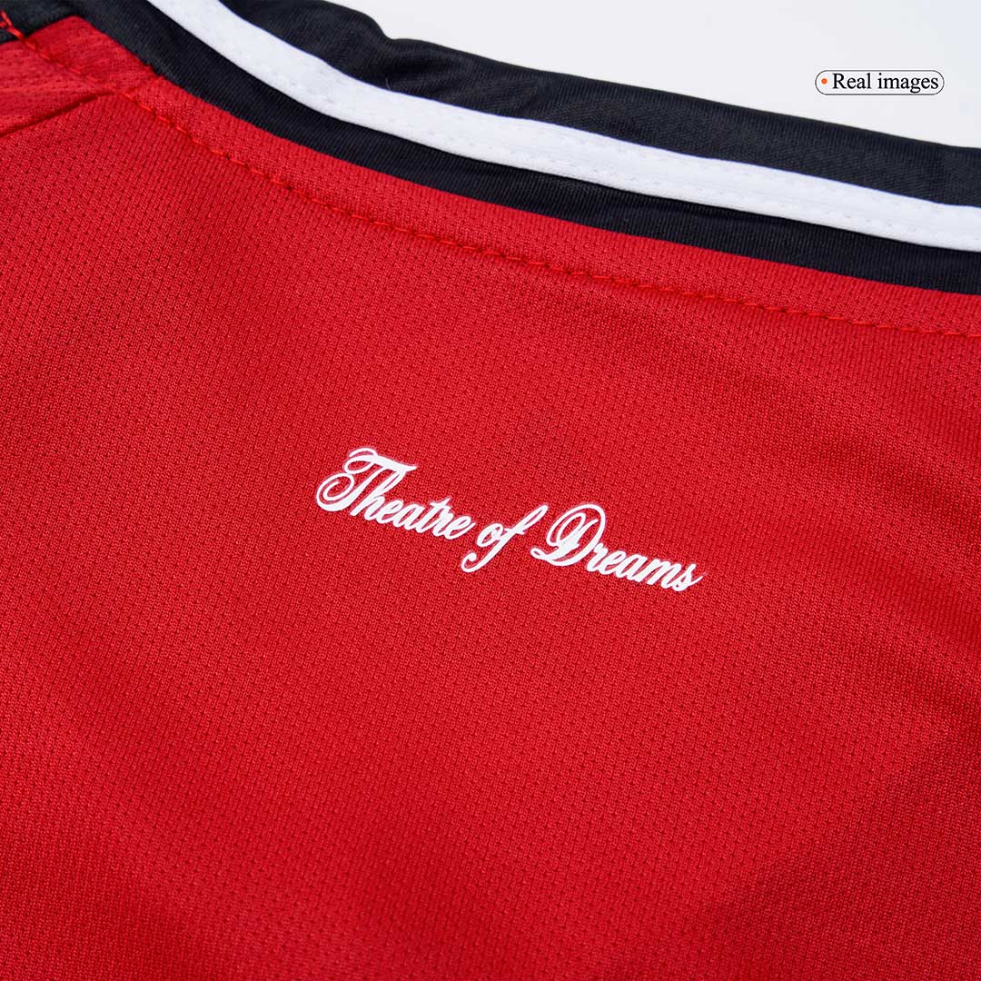 Manchester United Thuisshirt Kit 2025/26 Junior Rood