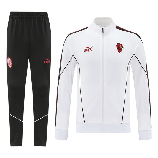 AC Milan Veste de Football Kit 2025/26 Blanc