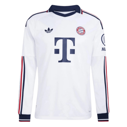 Munich Extérieur Maillot Manches Longues 2026/27 Blanc