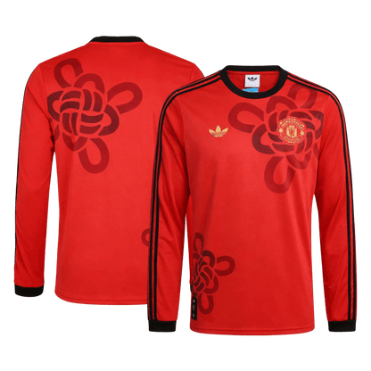Manchester United Maillot Manches Longues 2025/26 Rouge