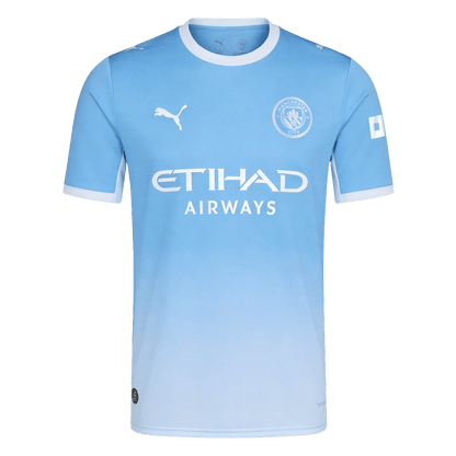 DOKU #11 Manchester City Domicile Maillot 2026/27 Bleu