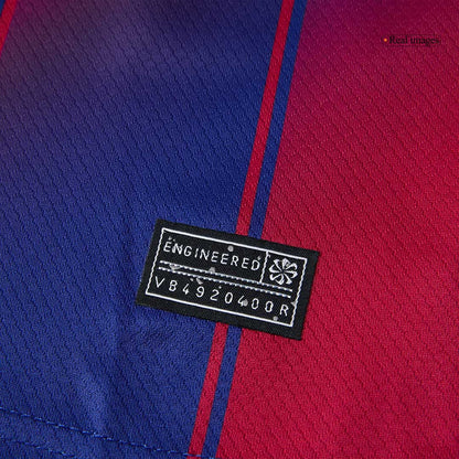 Barcelona Thuisshirt Kit 2025/26 Kind Rood en Blauw